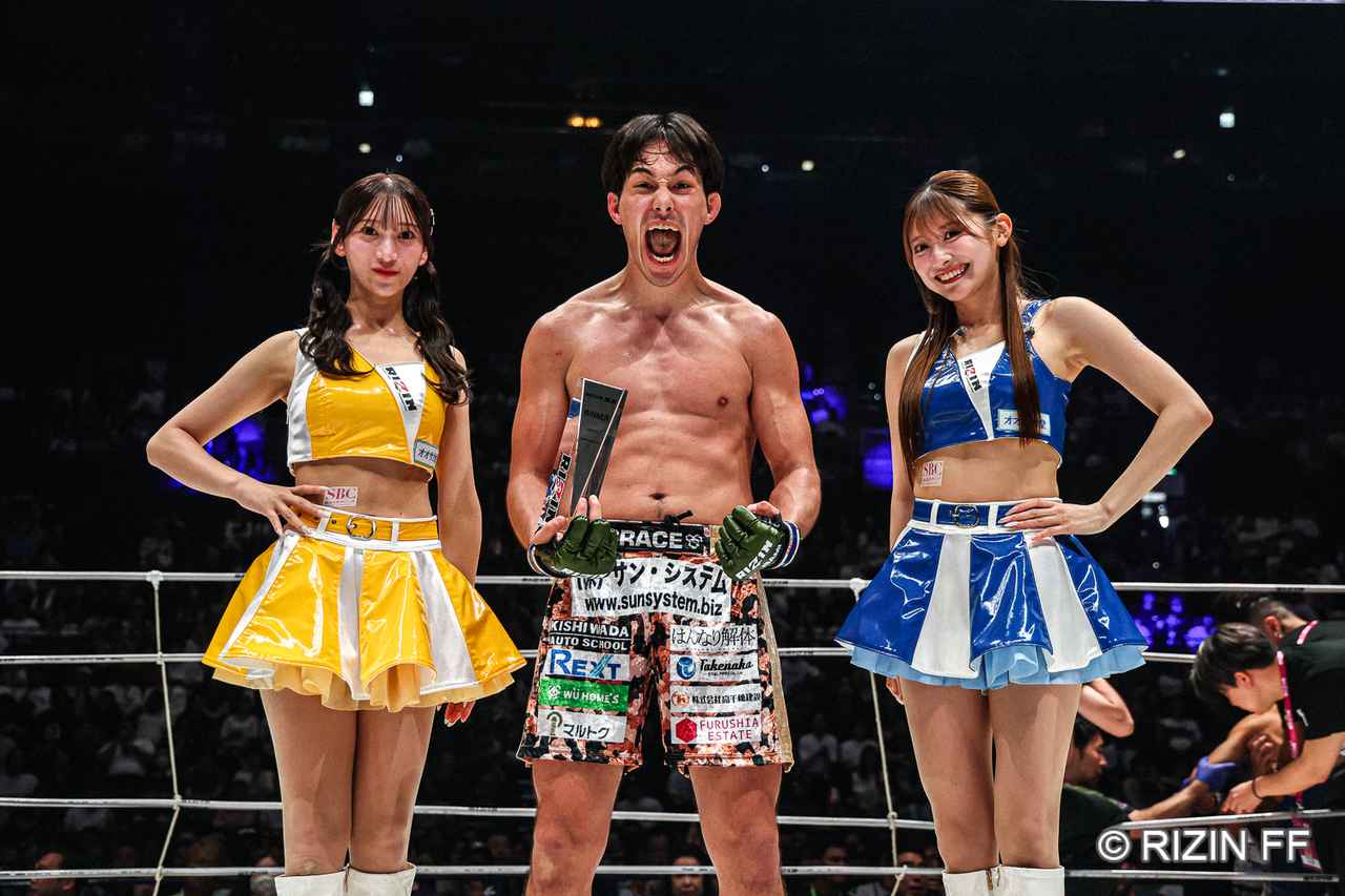 RIZIN.47公式試合結果記事のビジュアル