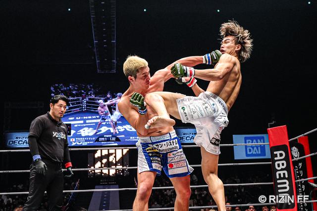 RIZIN DECADE 細川一颯対宇佐美正パトリックの公式メイン写真