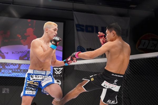 DEEP 123 IMPACT 西川大和対宇佐美正パトリックの試合写真