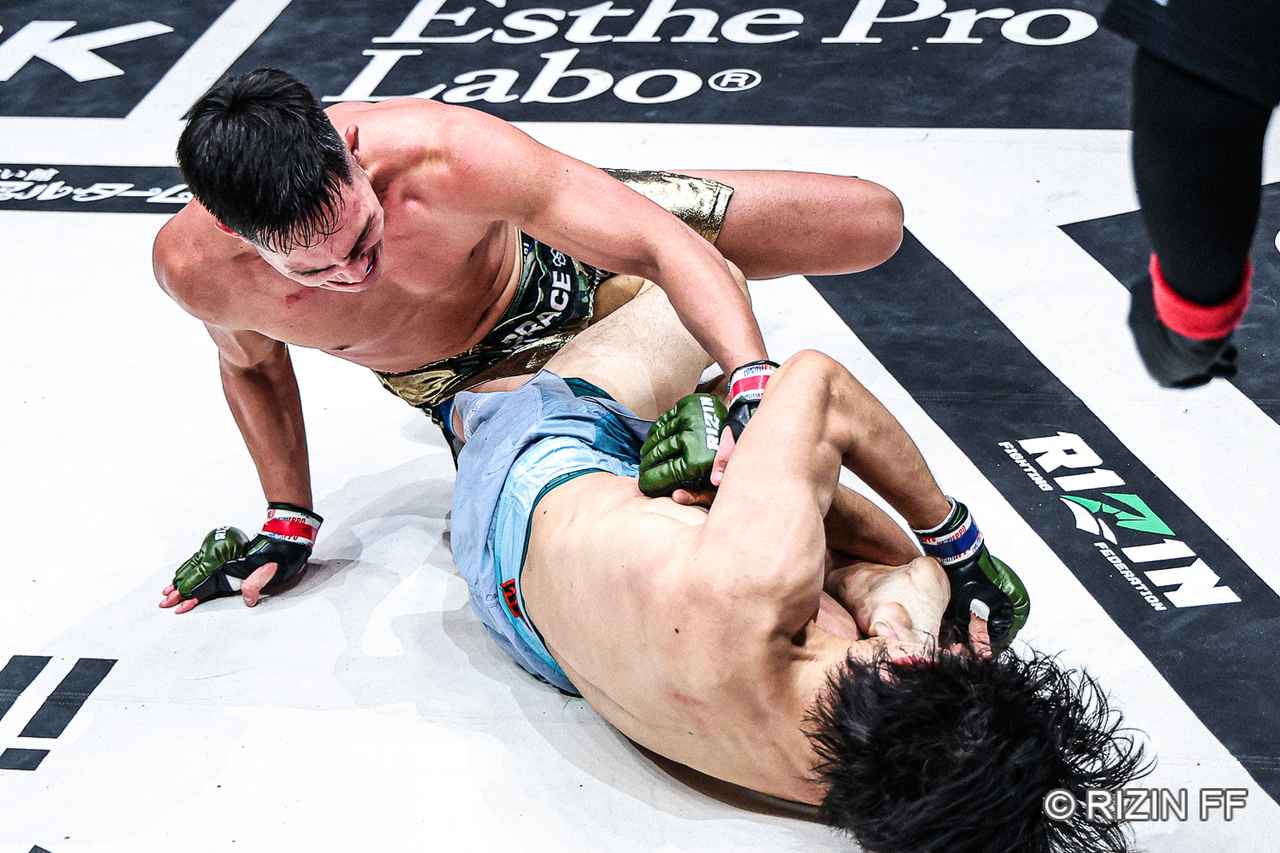 RIZIN LANDMARK 12 桜庭大世対宇佐美正パトリックの試合写真