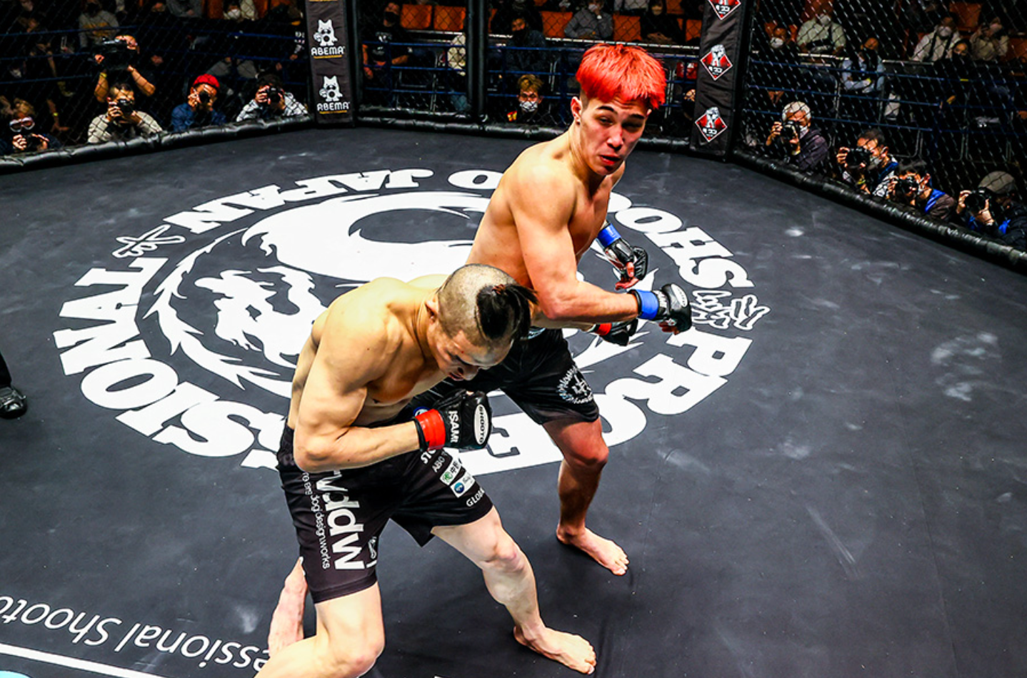 PROFESSIONAL SHOOTO 2022 菅原和政対宇佐美正パトリックの試合写真